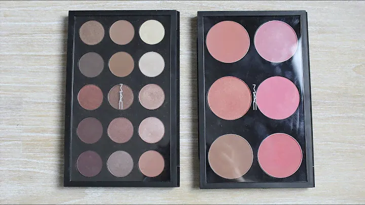 Putting Together My MAC Palettes! Blush + Neutral Eye Shadow