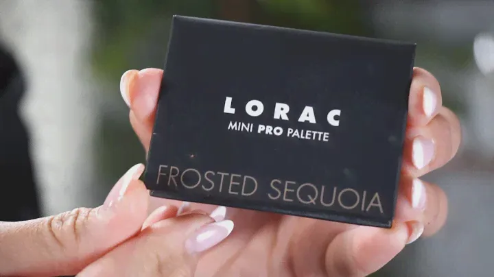 REVIEW LORAC Mini PRO Matte & Glitter Eyeshadow Palette
