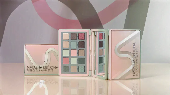 Introducing ND’s NEW RETRO GLAM EYESHADOW PALETTE| Natasha Denona Makeup