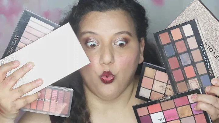 I have worst, average and best eye shadow palettes from Makeup Revolution and it's a long video🥺