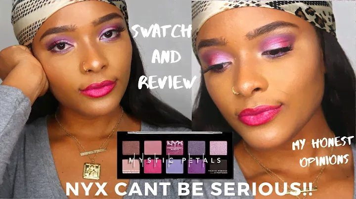 NYX Cant Be Serious! | Mystic Petals Palette, Butter Lipstick, and Suede Lip Liner Review|