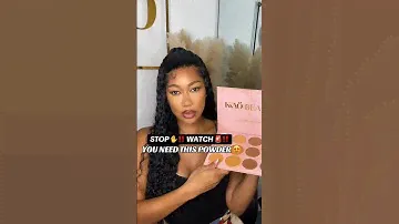 ✋🛑‼️ YOU NEED THIS POWDER PALETTE 🤯😍 #makeup #makeuptutorial