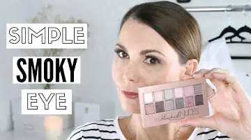 Simple Smoky Eyeshadow - Makeup Tutorial  Using Maybelline Palette