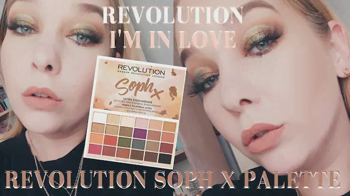 First Impressions | Review | Revolution SophX Eyeshadow Palette | Olivia Howarth