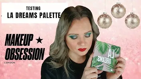 TESTING MAKEUP OBSESSION LA DREAMS EYESHADOW PALETTE | DECEMBER 2020