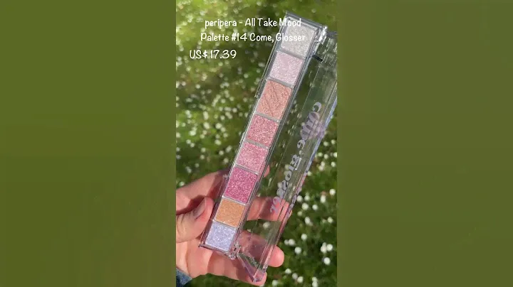 Best Glitter Palette from peripera
