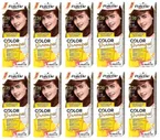 10x schwarzkopf palette color shampoo Hair Color 4-68 (236) Chestnut