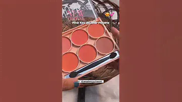 Pink Key Blusher Palette At Just Rs.219/- only😍✨ WhatsApp 8467995592 to buy. #explorepage #blusher