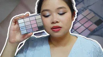 i 💸 caved 💸 and got the WAKEMAKE bluecore blurring eyeshadow palette