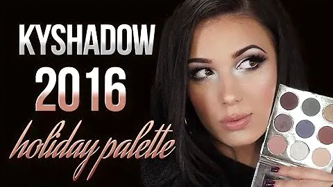 ★ Kylie Cosmetics | Holiday Collection Palette | First Impressions & Review | Victoria Lyn Beauty