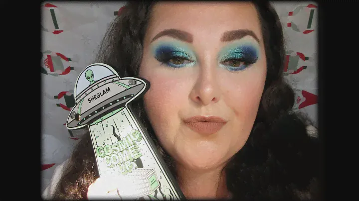 Sheglam Cosmic Come Up Alien Mood Palette Look #3