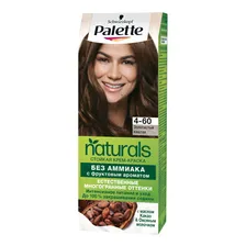 Краска для волос Palette Naturals Стойкая 4-60 Золотистый каштан 110 мл