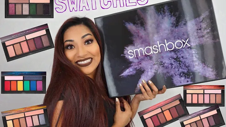 NEW! SMASHBOX COVER SHOT EYE PALETTES UNBOXING, REVIEW, TUTORIAL