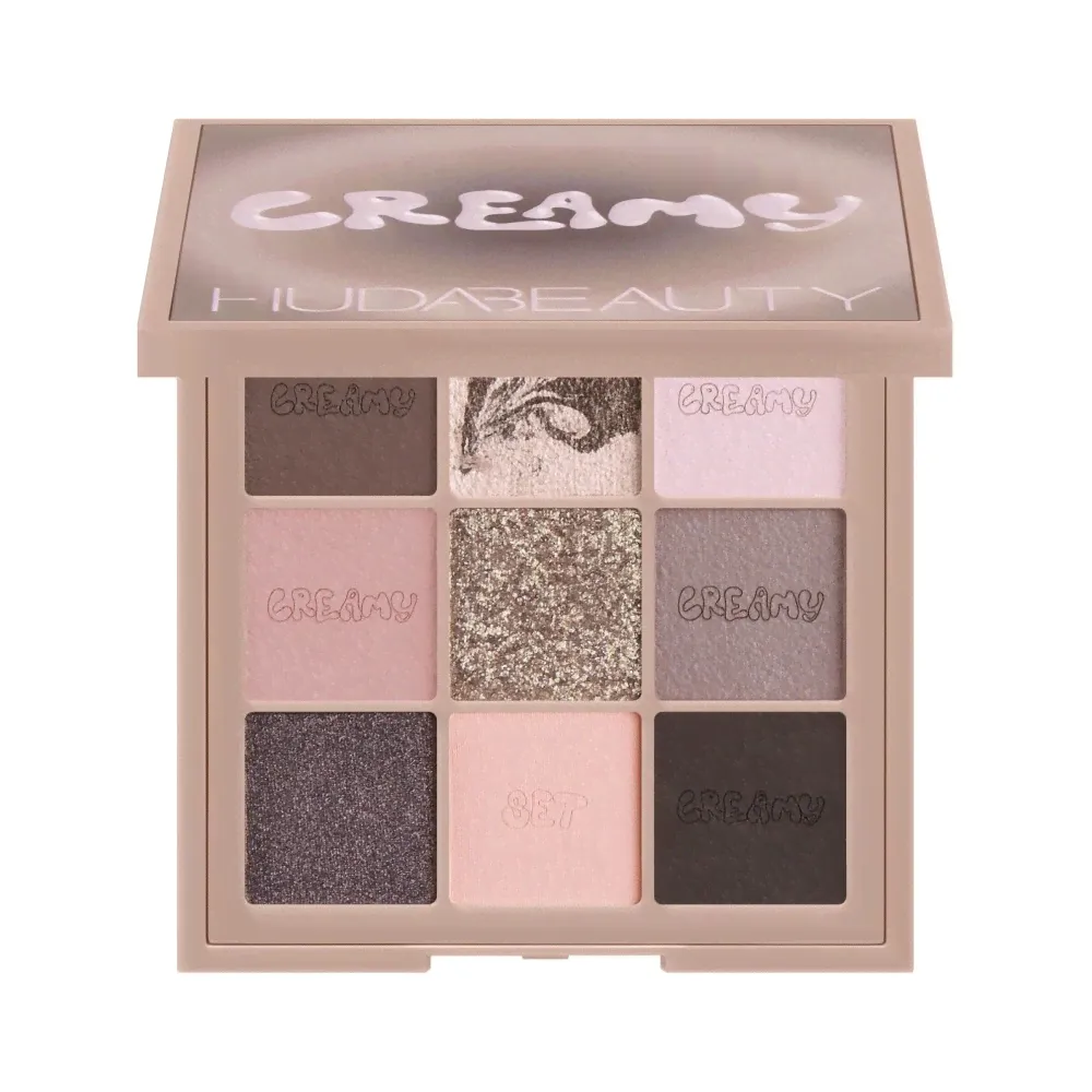 Палетка теней Huda Beauty Obsessions Eyeshadow Palette - Creamy-0