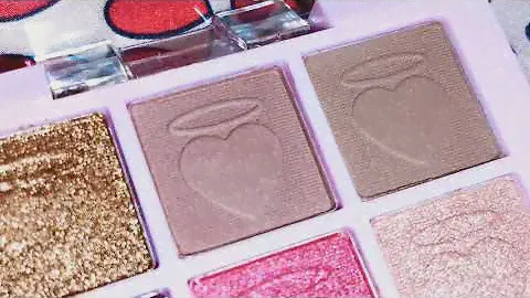 I Heart Revolution Fantasy Makeup Angel Eyeshadow Palette + swatches 💞