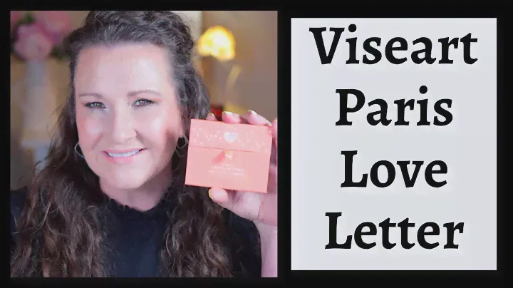 NEW Viseart Etendu Paris Love Letter Palette | Viseart Blush Palette