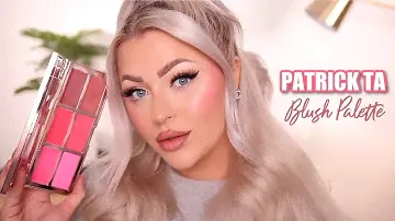 NEW PATRICK TA MAJOR HEADLINES BLUSH PALETTE REVIEW... OMG!!