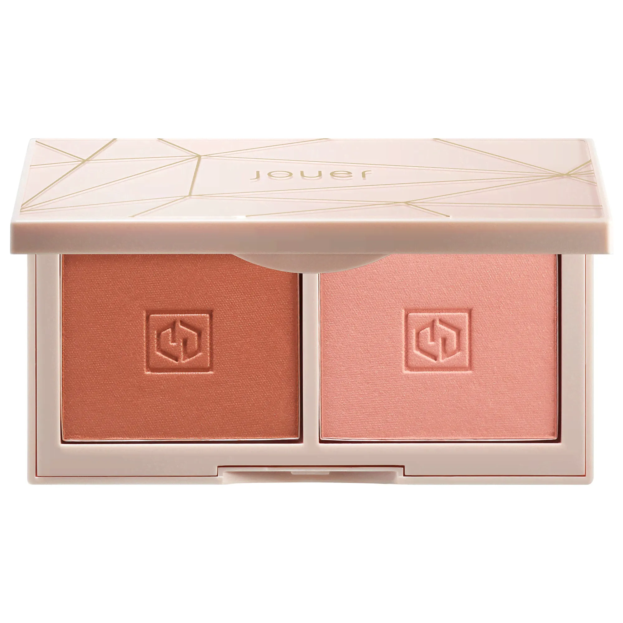 JOUER COSMETICS Rose Gold Blush Bouquet Dual Blush Palette Mini-0