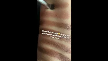 Natasha Denona Eyeshadow Palette 5 in 02 – brush and finger swatches