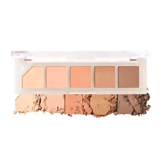 Палетка теней для век Unleashia Mood Shower Eye Palette (4 гр) 1 Vanilla Shower