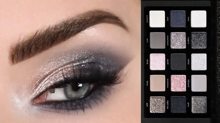 Natasha Denona Xenon Palette | Cool Toned Shimmer Eyeshadow Tutorial