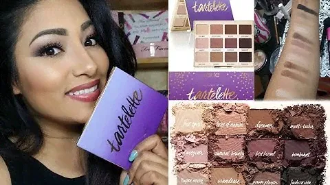 NEW Tarte Tartelette Amazonian Clay Matte Palette Review + Makeup Tutorial + Swatches