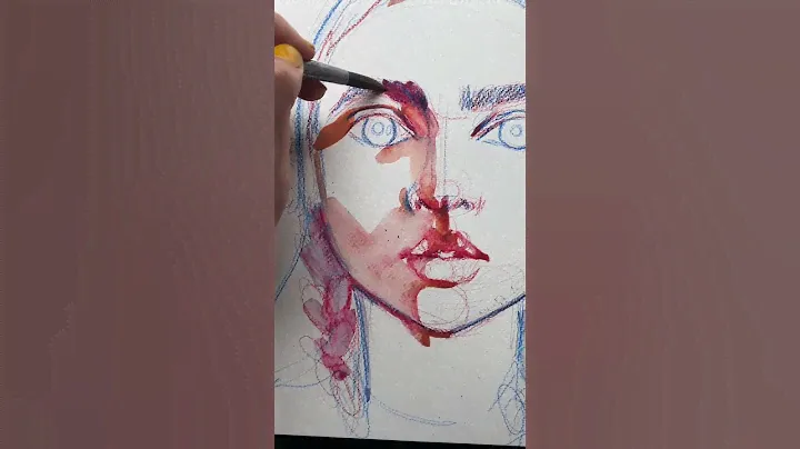 How I use watercolor pencils