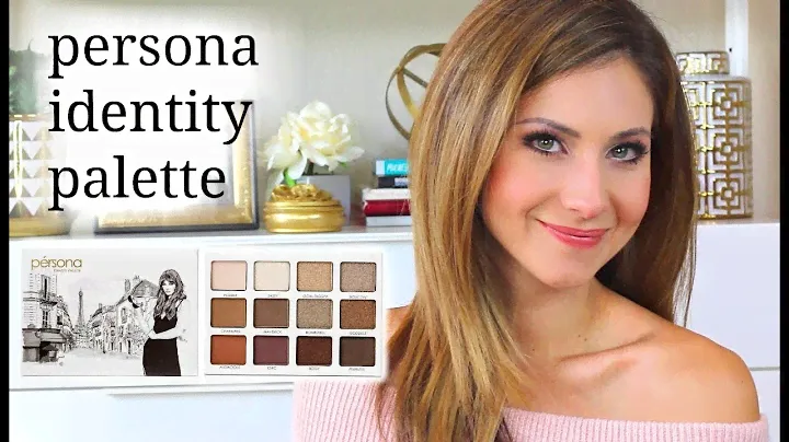 Glam Eye Makeup Tutorial using Persona Identity Eyeshadow Palette