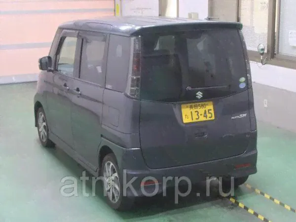 Минивэн SUZUKI PALETTE SW кузов MK21S класса микровэн гв 2010 4WD пробег 72 тыс км цвет пистолетный металл-1