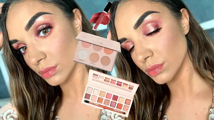 ROSE GOLD HALO EYE AND GLOWY SKIN TUTORIAL | SIGMA COR DE ROSA PALETTE