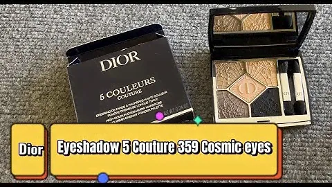 Unboxing Dior Eyeshadow Palette 359 Cosmic eyes | Dior advent calendar 2022 | ខូល័រភ្នែក