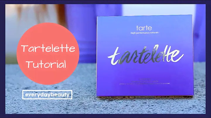 Tartelette Palette: First Impression & Tutorial | Everyday Beauty with Katie Freeman