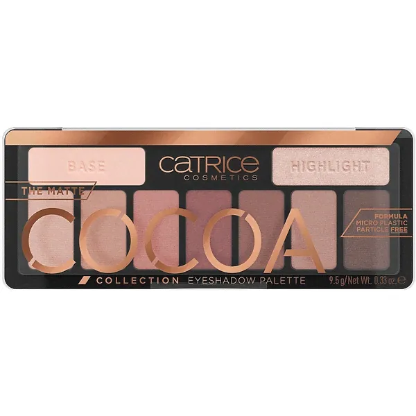 Палетка теней для век Catrice The Matte Cocoa Collection Eyeshadow Palette, тон: 010 Chocolate Lover