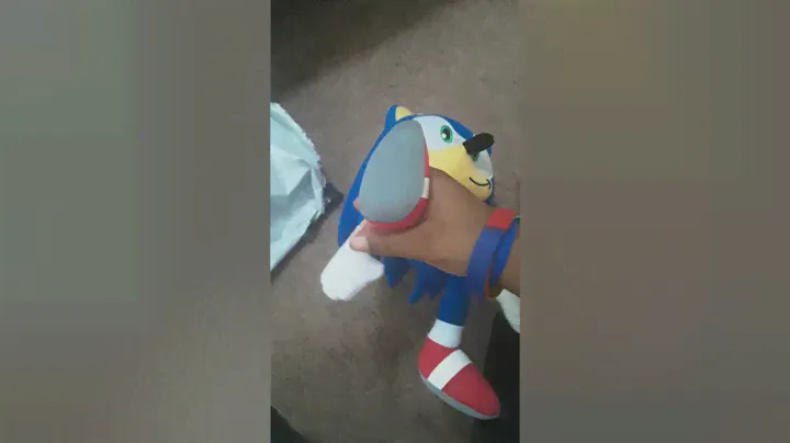 SEGA 60TH ANNIVERSARY// SONIC PLUSH REVEIW (made by toy factory)