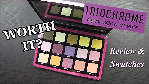 Natasha Denona TRIOCHROME Eyeshadow Palette: Swatches & Review