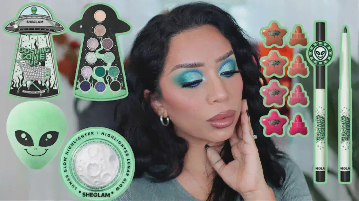 TESTING NEW SHEGLAM COSMIC COME UP COLLECTION 👽