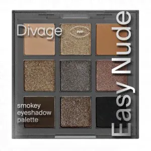 Divage Палетка теней для век Easy Nude Ж Товар Smokey eyeshadow palette-3