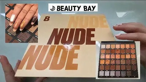 BeautyBay Nude 42 Eyeshadow Palette review & swatches