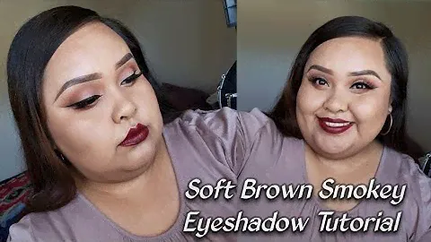Soft Brown Smokey Eyeshadow Tutorial - Profusion Cosmetics "Siennas" Pallet | Melissa Boni