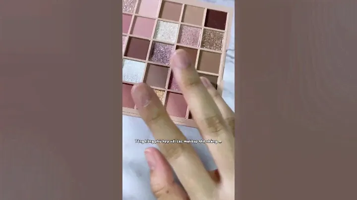 Bảng mắt 25 ô cho người mới tập makeup