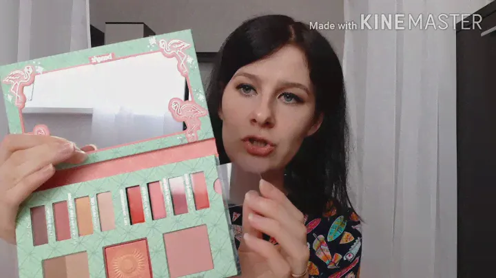 Мой первый раз.Заказ с SEPHORA. ОБЗОР палетки для лица Flamingo palette 2019 Benefit