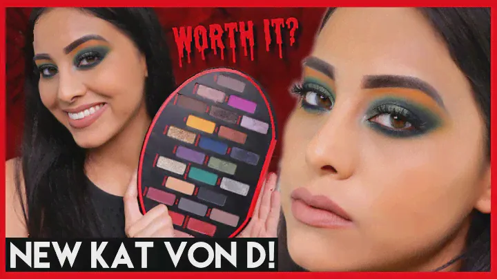 *NEW* KAT VON D FETISH EYESHADOW PALETTE! | FULL REVIEW | MAKEUP TUTORIAL &  SWATCHES!!!