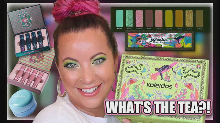 KALEIDOS MAKEUP // NEW FLOWER PUNK COLLECTION + COMPARISONS!