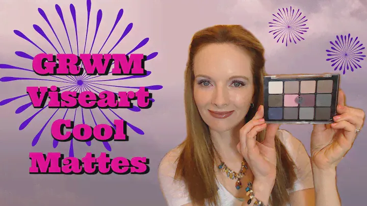 GRWM Viseart Cool Mattes Palette || Mature-Eye Friendly