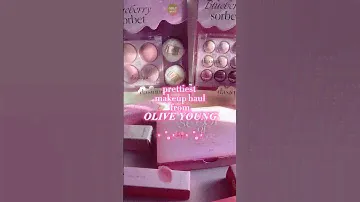 Olive Young makeup haul #oliveyoung #kbeauty #oliveyoungaffiliate #dasique #peripera #koreanmakeup