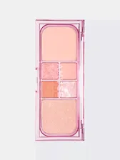 Палетка для глаз и лица AMUSE Vegan Face All Palette 02 Peach Glow