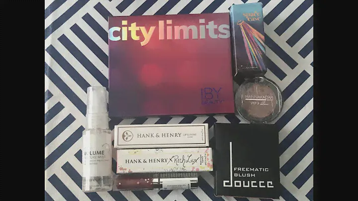 First Impressions & Review - IBY Palette & More
