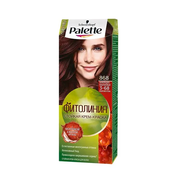 Palette Фитолиния 3-68 / 868 Шоколадно-каштановый
