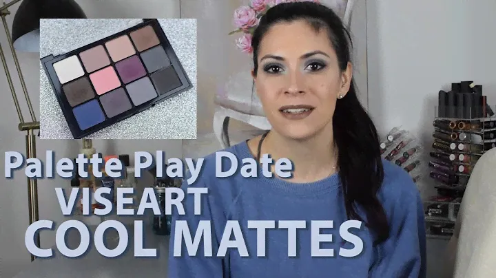 Viseart Cool Mattes Palette Play Date