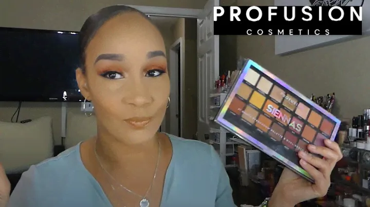 BRONZY EYE LOOK | Profusion SIENNAS Eyeshadow Palette | Michelle Lynn